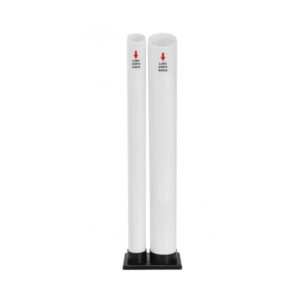 Dispensador de Copos 2 Tubos 50ML e 80ML Branco JSN