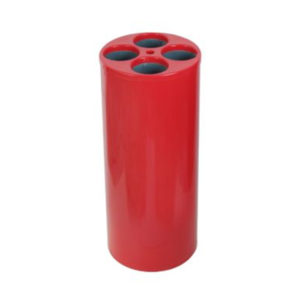 Dispensador de Copos 4 Tubos 50ML, 80ML, 180ML e 200ML Vermelho JSN
