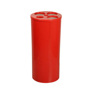 Dispensador de Copos 5 Tubos 50ML, 80ML, 180ML e 200ML Vermelho JSN