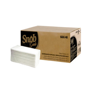 Guardanapo Folha Dupla 40CM X 40CM Snob 25 Folhas