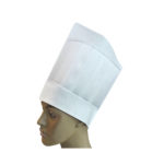 710026-Chapéu-Cozinheiro-Descartável-Tipo-Chef-Com-Pregas-50-Unidades-
