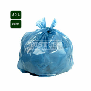 Saco de Lixo N5-Comum 60L Azul