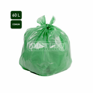Saco de Lixo N5-Comum 60L Verde