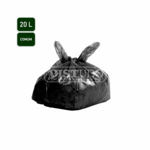 Saco de Lixo N5-Comum 20L Preto 100 Unidades