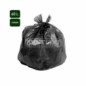 Saco de Lixo N5-Comum 60L Preto