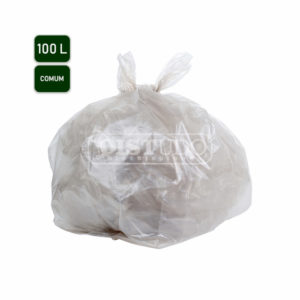 Saco de Lixo N7-Comum 100L Transparente