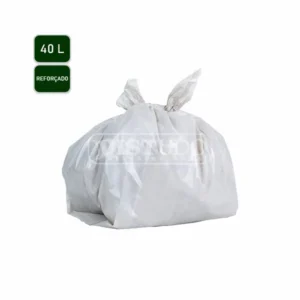 Saco de Lixo R11-Reforçado 40L Leitoso