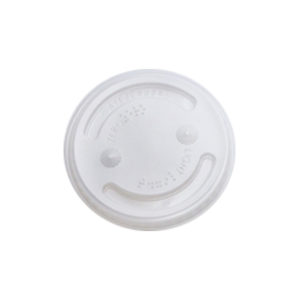 Tampa Plástica PS Sem Furo 300ML/330ML Transparente Altacoppo 2000 Unidades
