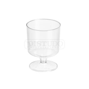 Taça Acrílica Pit 150ml Plastilânia com Tampa 5 Unidades