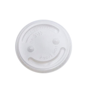 Tampa Plástica PS Sem Furo 400ML/440ML/500ML/550ML Transparente Altacoppo 2000 Unidades