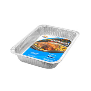 Assadeira de Aluminio Retangular Wyda 10000ML Unitária