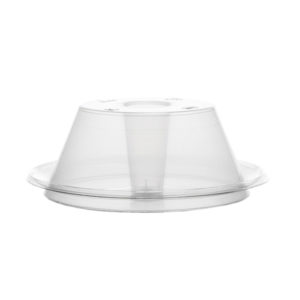 Forma de Pudim Forneável 150ML PW-33 com Tampa 360 Unidades