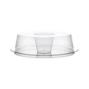 Forma de Pudim Forneável 1100ML PW-53 com Tampa 40 Unidades