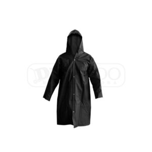 Capa De Chuva PVC Preta