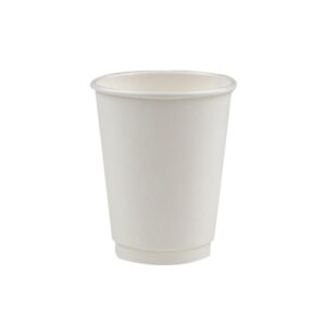 Copo de Papel Biodegradável Sem Tampa 270ML FNS 50 Unidades
