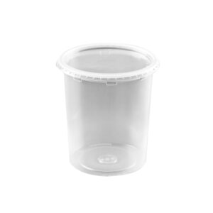 Pote G315 Pacote Redondo Freezer/Microondas 2000ML 20 Unidades