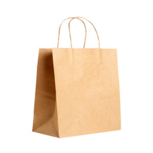 Sacola Kraft Fundo Quadrado Reforçada Delivery 31CM X 30CM X 19CM 50 Unidades