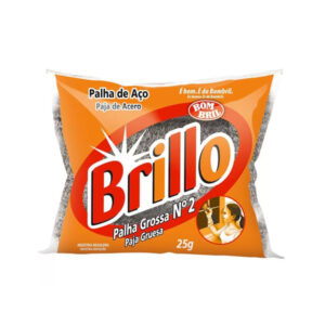 Palha de Aço Nº 2  Brillo Bombril 25GR
