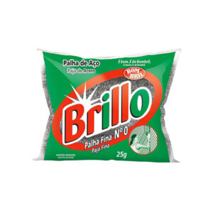 Palha de Aço Nº 0  Brillo Bombril 25GR