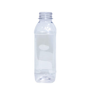 Garrafa PET (Sem Tampa) Cristal 500ML Deco 100 Unidades