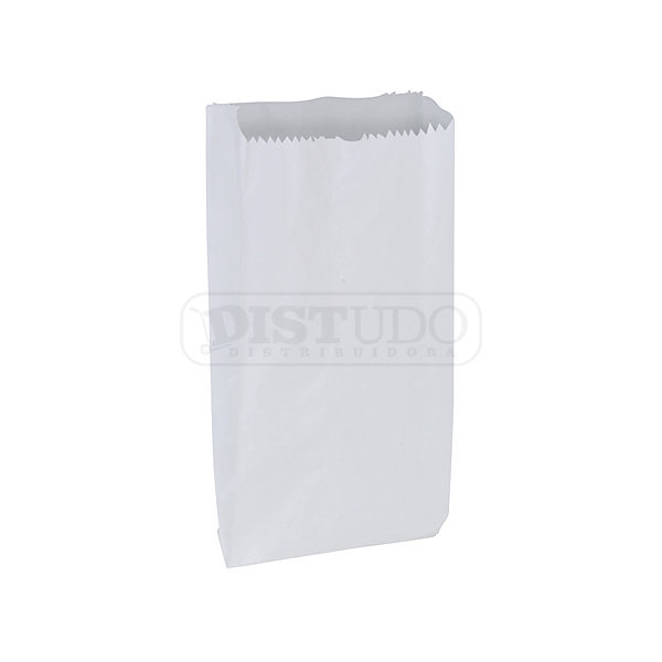 710482-Saco-de-Papel-Branco-13,5cm-x-23cm-Tipo-Viagem-2-Pluma-500-Unidades