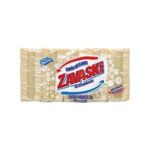 Sabao Em Barra Neutro Zawaski 200GR 5 Unidades