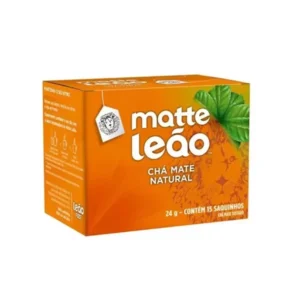 Chá Mate Sachê Natural Leão 15 Envelopes