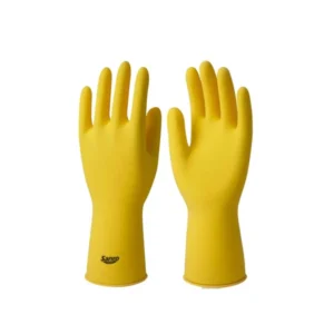 Luva G Limpeza Amarela Top Sanro