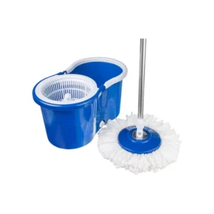 Mop Água Gira + Balde 12L + Espremedor Bompack