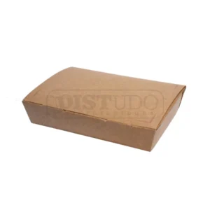 Pote de Papel Marmitex Kraft 650ML Prof 100 unidades