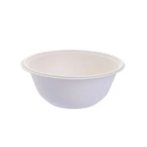 Pote de Bagaço de Cana Tipo Bowl 240ML Qualifest 125 Unidades