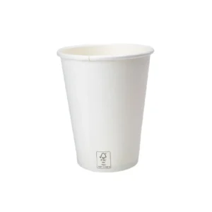 Copo de Papel Biodegradável Sem Tampa 350ML FNS 50 Unidades