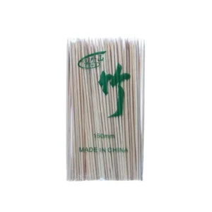 Palito Bambu Camarão 18cm 3,5 Natural 50 Unidades