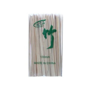 Palito Bambu Camarão 18cm 2,5 Seki 100 Unidades