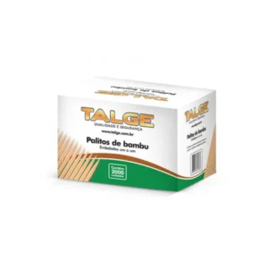 Palito de Dente de Bambu Sache Talge 2000 unidades