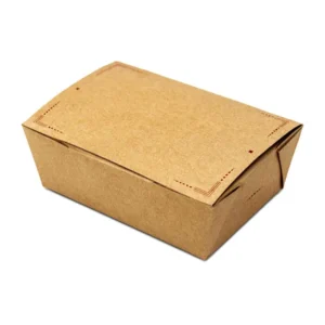 Pote de Papel Marmitex Kraft 650ML Prof 100 unidades