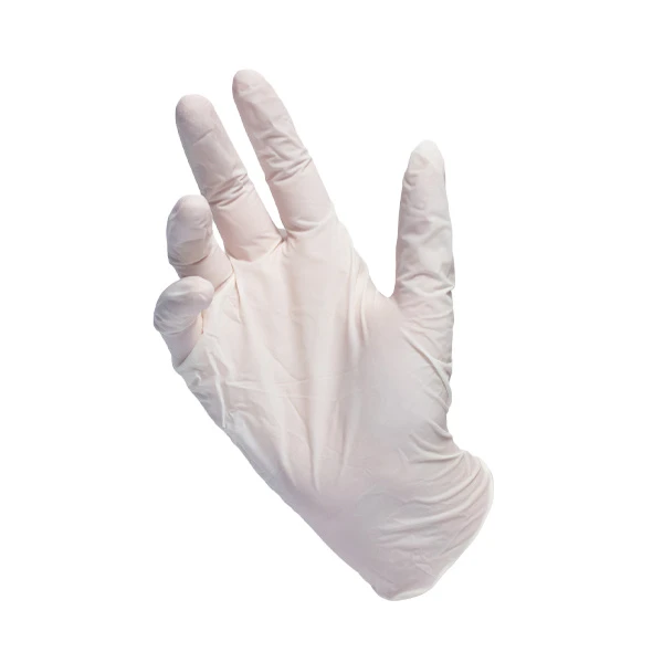 99989-Luva Nitrílica Branca 100u (P,M,G)