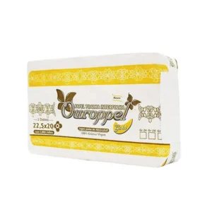 Papel Toalha Interfolha Celulose Folha Simples 2000FL 22,5X20,0 24G Gold Ouroppel