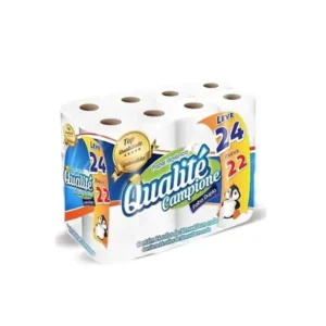 Papel Higiênico Folha Dupla Grande 24RLS X 30M Qualite IPEL