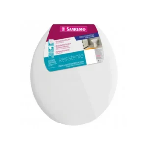 Assento Sanitário Resistente Branco Sanremo