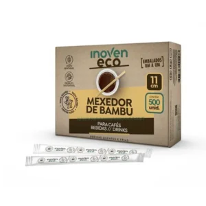 Mexedor Bambu 11cm com Sache Inoven 500un