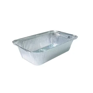 Marmitex Alumínio Retangular 1500ml Supratico 100 Unidades