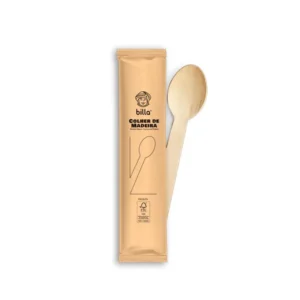 Colher de Madeira Sache 16 cm BIlla 500 un