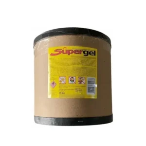 Álcool Gel Queima Barrica 10Kg Supergel