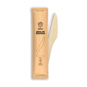 Faca de Madeira Sache 16cm Billa 500un